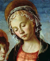 Madonna e criança detalhe de 44356