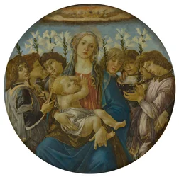 Maria com o Menino e anjos a cantar (Tondo de Raczyński)