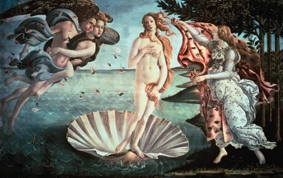 O Nascimento de Vênus, c1482