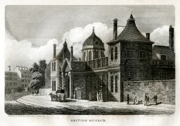 Museu Britânico, Londres, c1810.