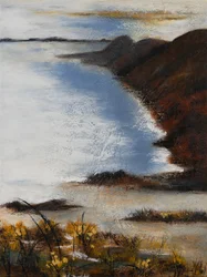 Down by the Coast, 2019 (acrílico sobre tela)