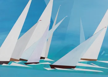 Regata, 2016 (acrílico sobre tela)