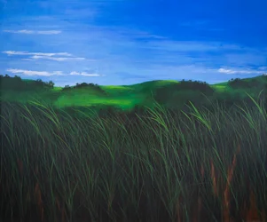 Rolling Hills, 2022 (acrílico sobre tela)