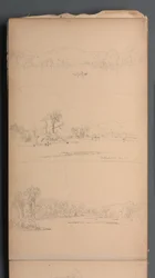 Sketchbook, página 05: "Bethel ME Aug 19th"