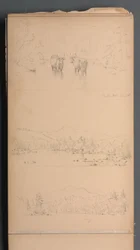 Sketchbook, página 07: "Carter Mt () 28 de agosto"