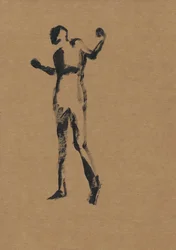 Esboço dinâmico de figura