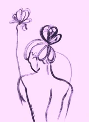 Graciosa mulher floral