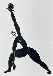 Yoga meditativo do lótus