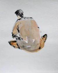 Figura nua sentada