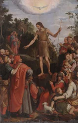 São João Batista pregando no deserto