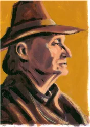 Edith Sitwell (1887-1964), 2008 (óleo)