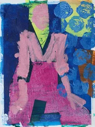 Elle #2, 2020 (acrílico sobre papel)