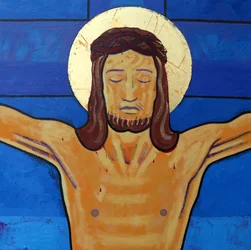 Jesus morre na cruz