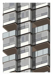 Lambeth Towers_Sepia, 2015 (impressão gráfica giclee)