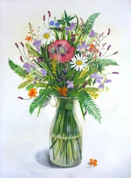 Flores de jardim, 2023 (acrílico)