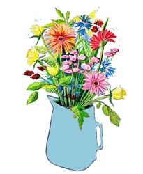 Blue jug