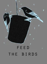 Alimentar as aves,2018,(desenho digital)