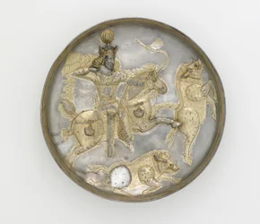 Prato, século IV (prata e dourado)