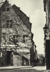 Berlim: "A árvore da noz" (foto a p/b)