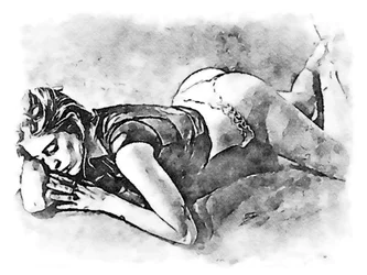 Mulher dormindo