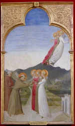 O casamento místico de São Francisco de Assis, 1444