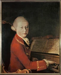 Mozart em Verona (óleo sobre tela)