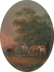 Éguas e Potros [1795, Royal Academy of Arts, Londres, catálogo da exposição]