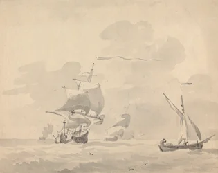 Navios no mar