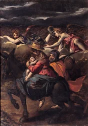 A fuga para o Egito, 1585