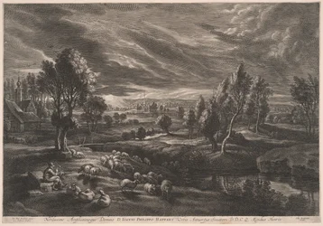 Paisagem com Ovelhas, de As Pequenas Paisagens