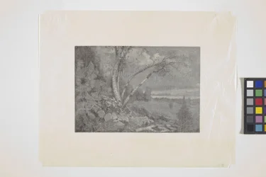 Paisagem (gravura em madeira)