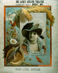 Miss Lydia Howard (cor litho)