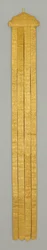 Banderole/Temple Hanging, c.18 Century (Brocado de seda)