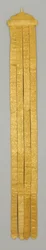 Banderole/Temple Hanging, c.18 Century (Brocado de seda)