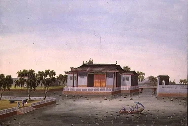 Water Garden, c.1820-40 (aguarela sobre papel)