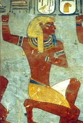 Egipto Antigo, Pintura, Túmulo de Ramsés I, Tebas