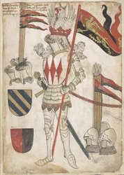 Adicionar MS 45133 f.52r William Montacute, de 