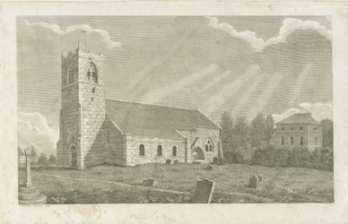 Igreja Blymhill: gravura