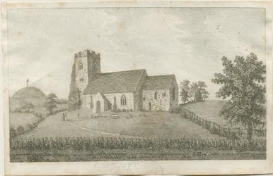 Igreja do Castelo - Igreja: gravura, nd [?18 cent] (estampado)