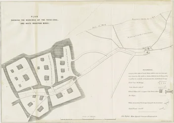 Dudley - Mine-workings: litografia, nd [?19 cent] (imprimir)