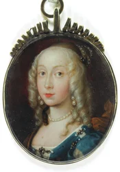 Lady Frances Cavendish, Condessa de Bolingbroke (esmalte)