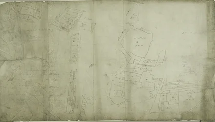 Mapa de Willesden, Londres (litho)