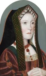 Retrato de uma senhora, que se diz ser Lady Margaret Percy, condessa de Cumberland (óleo sobre painel)