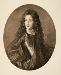 Príncipe James Francis Edward Stuart, pub. 1902 (colótipo)