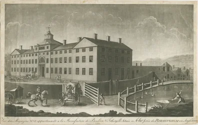 Soho Manufactory: gravura em aquatint, nd [final do século XVIII] (estampado)