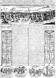 O cortejo fúnebre de Jonathan Wild