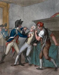 Prisão de Maximilien Robespierre, em 27/07/1794 - A Apreensão de Robespierre - Prisão de Robespierre