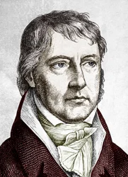 Georg Wilhelm Friedrich Hegel (gravura a cores)