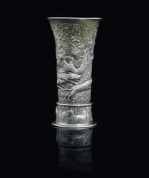 Béquer, Transilvânia, c.1650 (parcel-gold silver)