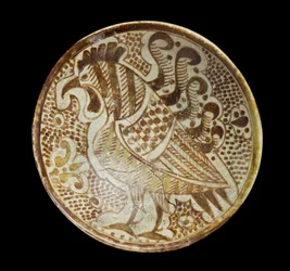 Pires, século IX (brilho policromado)